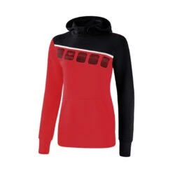 Hoodie Dames Erima 5-C -Dames Sportkleding Winkel 1071911 v