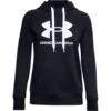 Dames Hoodie Under Armour Met Logo Rival Fleece -Dames Sportkleding Winkel 1356318 001 3