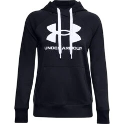Dames Hoodie Under Armour Met Logo Rival Fleece