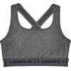 Damesbeha Under Armour à Dos Croisé Et Maintien Modéré Heather -Dames Sportkleding Winkel 1361036 019 2