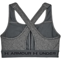 Damesbeha Under Armour à Dos Croisé Et Maintien Modéré Heather -Dames Sportkleding Winkel 1361036 019 3