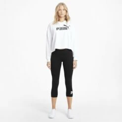 Dameslegging 3/4 Puma Essential -Dames Sportkleding Winkel 586828 01 6 puma pum 586828 01 modelshot03