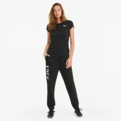 Dames Joggingpak Puma Modern -Dames Sportkleding Winkel 587080 01 9 pantalon de survetement modern sports femme