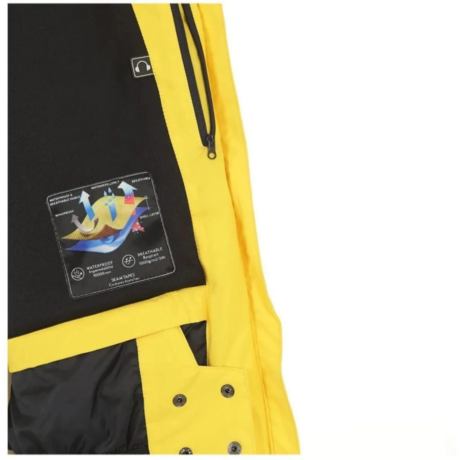 Dames Ski-jas Peak Mountain Ancelle 6 Dames Ski-jas Peak Mountain Ancelle - Afbeelding 4