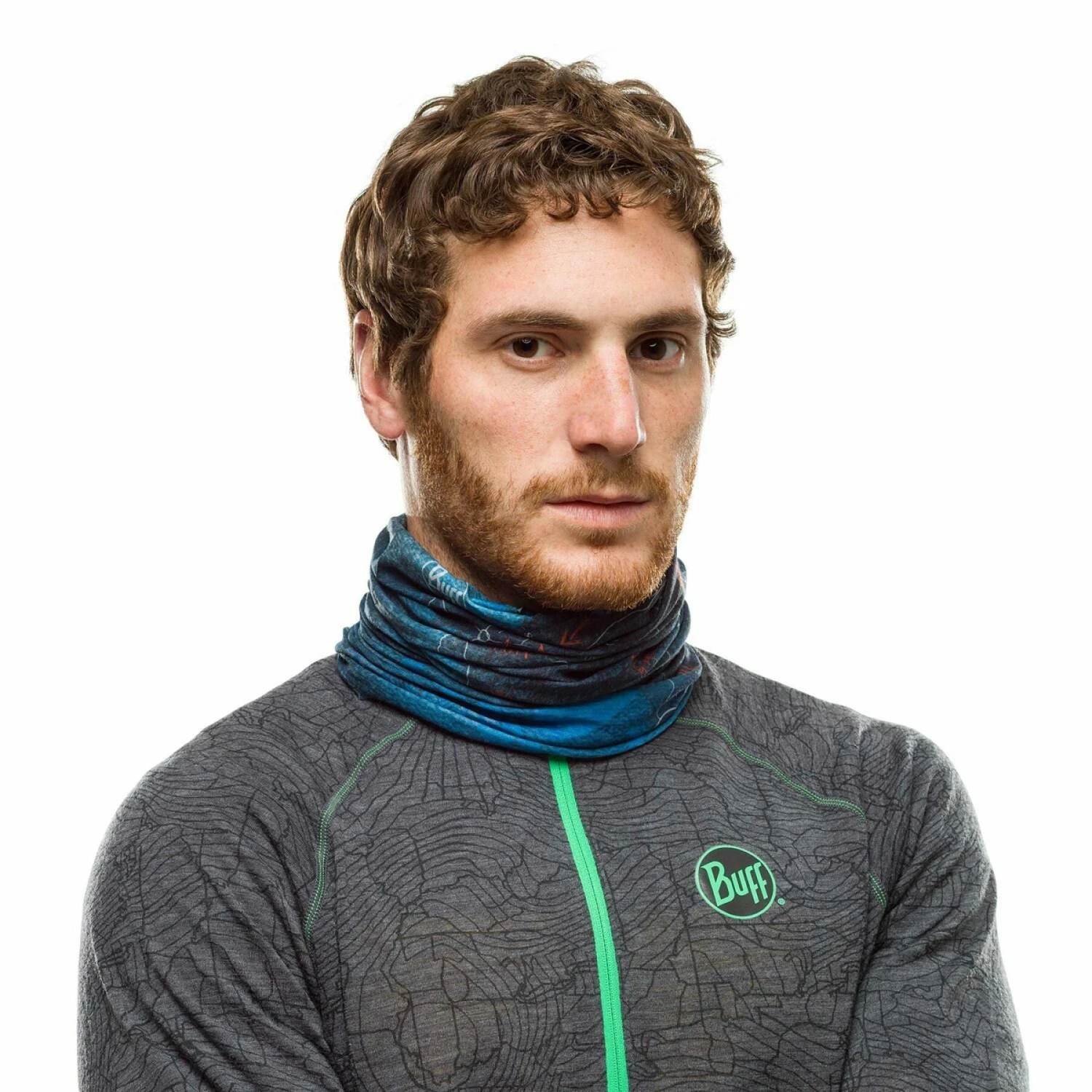 Anti-uv Choker Buff El Camino Peninsula Denim 4 Anti-uv Choker Buff El Camino Peninsula Denim - Afbeelding 2