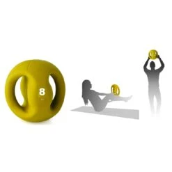 Medicijnbal Met Tremblay-handgreep 8 Kg