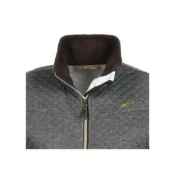 Gewatteerd Fleecejack Voor Dames Peak Mountain Acamfull -Dames Sportkleding Winkel acamfull wz gris chine 2