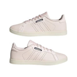 Dames Sportschoenen Adidas Courtpoint CL X -Dames Sportkleding Winkel adidas fw7389 11 footwear photography mirrored pair view white nw031524