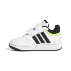 Babytrainers Adidas Hoops Mid 3.0 I 17 Babytrainers Adidas Hoops Mid 3.0 I -Dames Sportkleding Winkel adidas gw0441 5 footwear photography side medial center view white