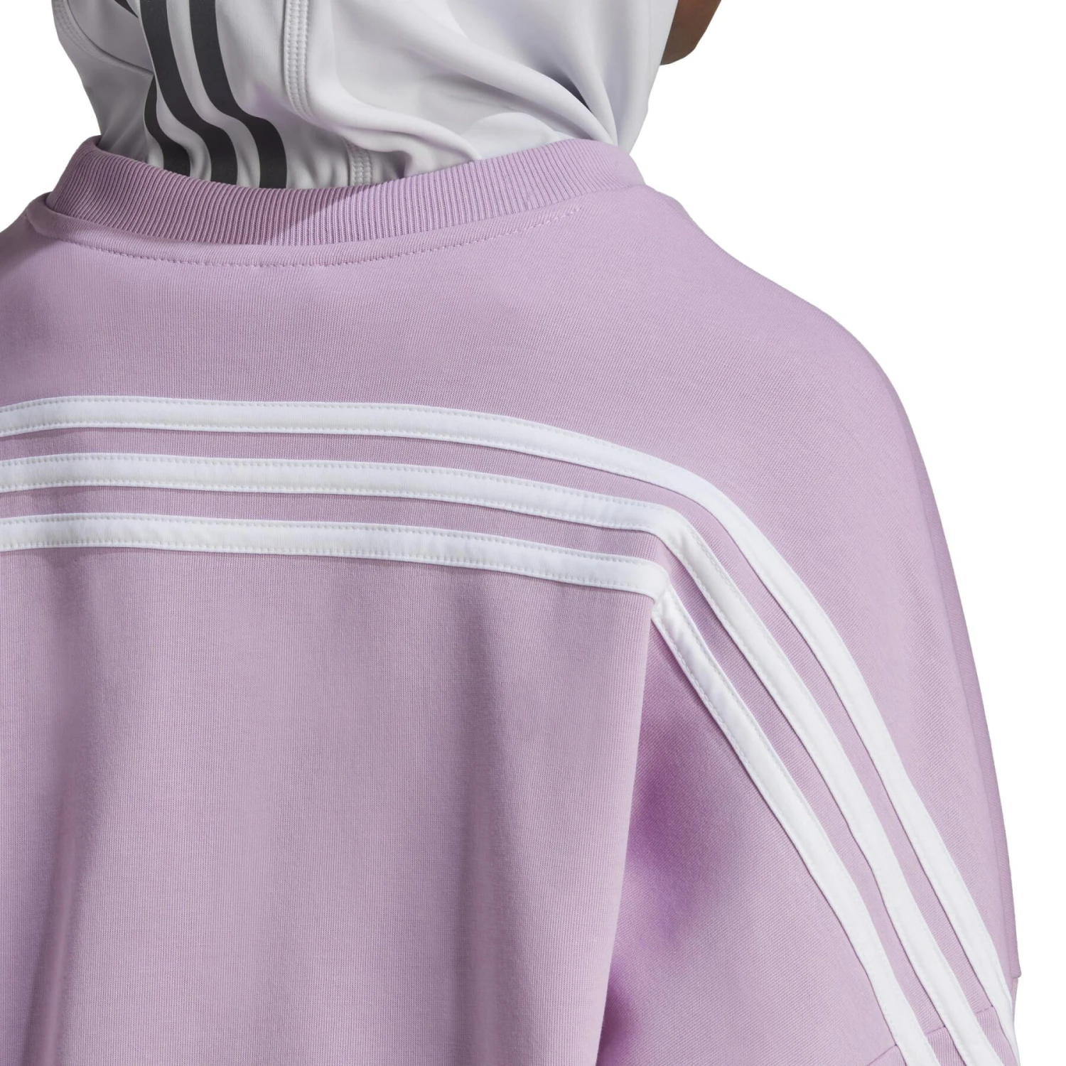 Dames Sweatshirt Met Kraag Adidas ALL SZN 10 Dames Sweatshirt Met Kraag Adidas ALL SZN - Afbeelding 8