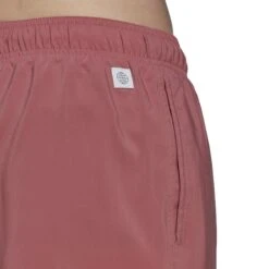 Effen Korte Zwemshorts Adidas -Dames Sportkleding Winkel adidas ht2163 7 apparel on model detail view 2 white