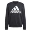 Fleece Trui Adidas Essentials Big Logo -Dames Sportkleding Winkel adidas ib3995 1 apparel photography front view white
