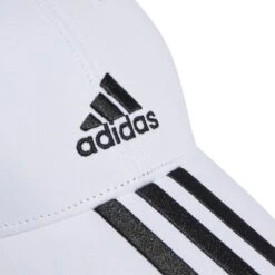 Katoenen Keperstof Pet Adidas 3-Stripes -Dames Sportkleding Winkel adidas ii3509 3 hardware photography detail view 1 white