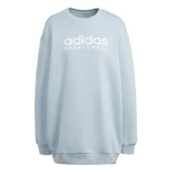 Grafisch Fleece Sweatshirt Voor Dames Adidas AllL SZN