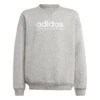 Fleecesweatshirt Met Ronde Hals Voor Kinderen Adidas -Dames Sportkleding Winkel adidas il4931 1 apparel photography front view white nw