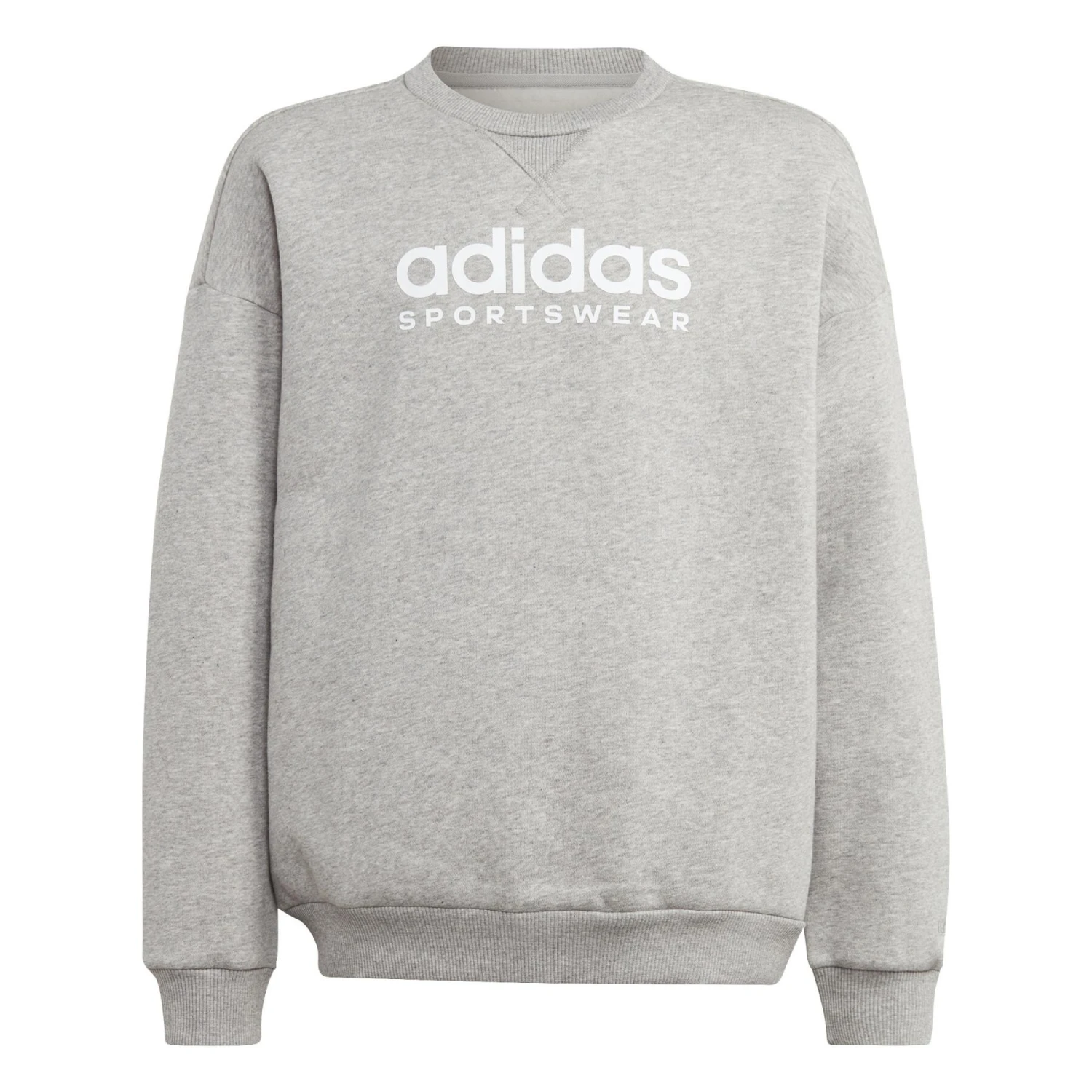 Fleecesweatshirt Met Ronde Hals Voor Kinderen Adidas 3 Fleecesweatshirt Met Ronde Hals Voor Kinderen Adidas