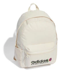 Damesrugzak Adidas Flower -Dames Sportkleding Winkel adidas ir8647 2 hardware photography front side lateral view white