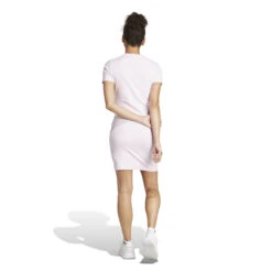 Jurk Met Opdruk Voor Dames Adidas -Dames Sportkleding Winkel adidas is4280 5 apparel on model back view white