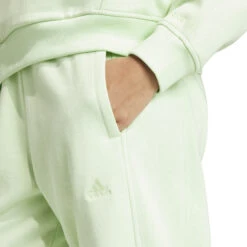 Losvallende Fleece Jogging Top Voor Dames Adidas All Szn -Dames Sportkleding Winkel adidas iw1287 6 apparel on model detail view 1 white