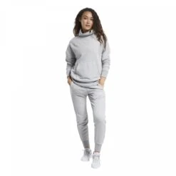 Dames Sweatshirt Reebok Training Essentials 37 Dames Sweatshirt Reebok Training Essentials -Dames Sportkleding Winkel ft0886 app on model side white