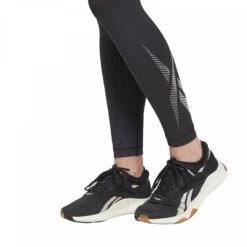 Broek Vrouw Reebok Thermowarm Touch -Dames Sportkleding Winkel fu1649 app on model detail 3 white