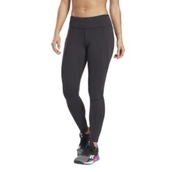 Dames Legging Reebok Lux Training -Dames Sportkleding Winkel gi4987 app on model standard white