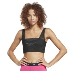 Damesbeha Reebok Studio Mesh Sports -Dames Sportkleding Winkel gi8040 app on model standard white