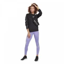 Dames Sweatshirt Reebok Training Essentials 24 Dames Sweatshirt Reebok Training Essentials -Dames Sportkleding Winkel gq3889 app on model side white