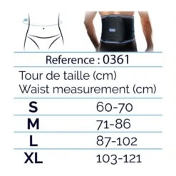 Lendengordel Riemen Thuasne