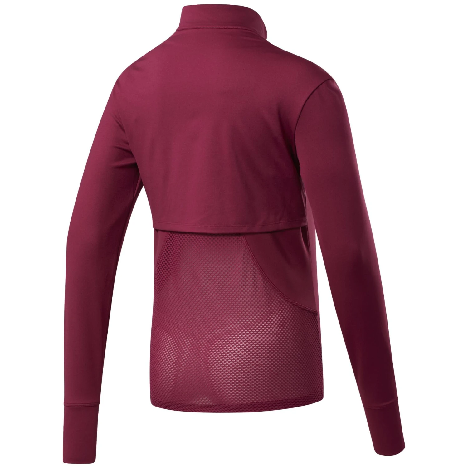 Sweatshirt Dames Reebok Running 1/4 Zip 4 Sweatshirt Dames Reebok Running 1/4 Zip - Afbeelding 2