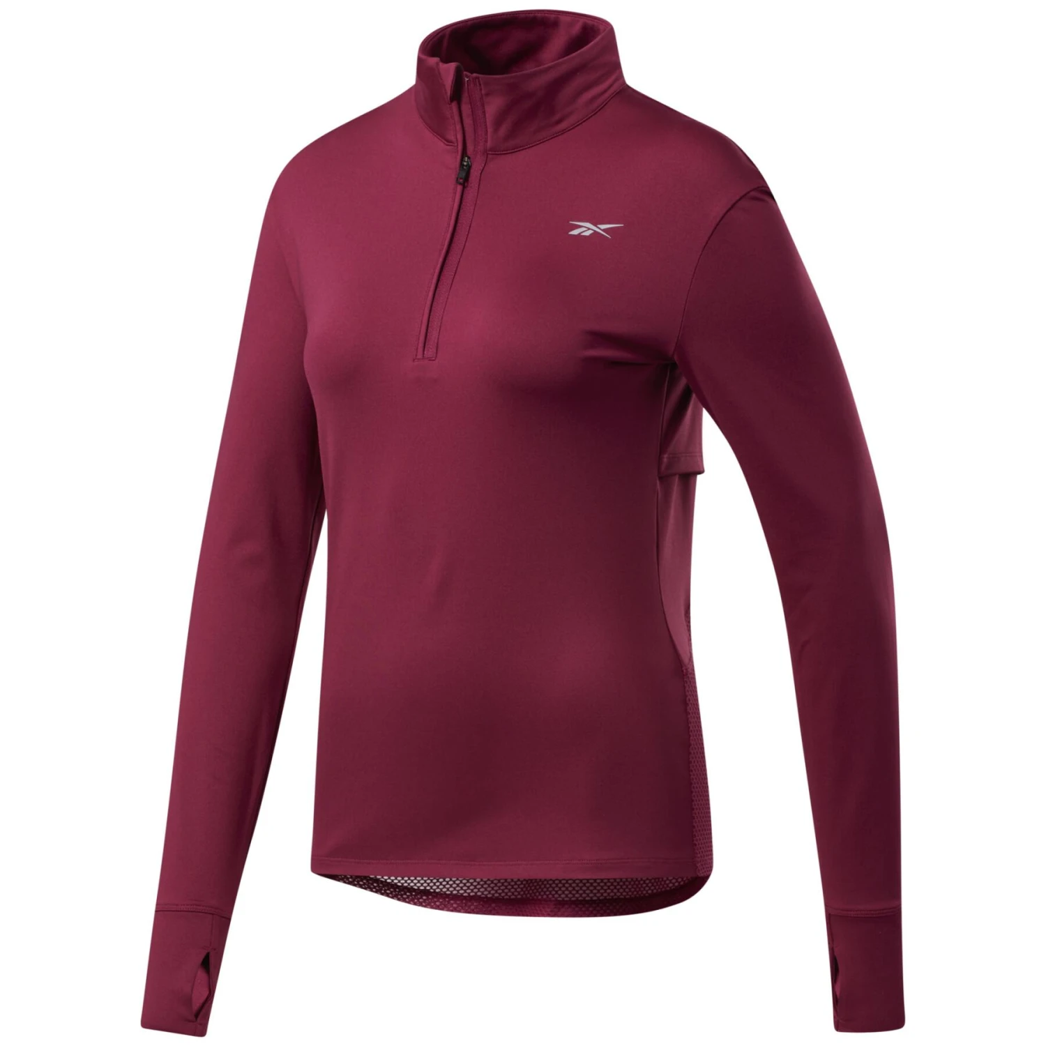 Sweatshirt Dames Reebok Running 1/4 Zip 3 Sweatshirt Dames Reebok Running 1/4 Zip