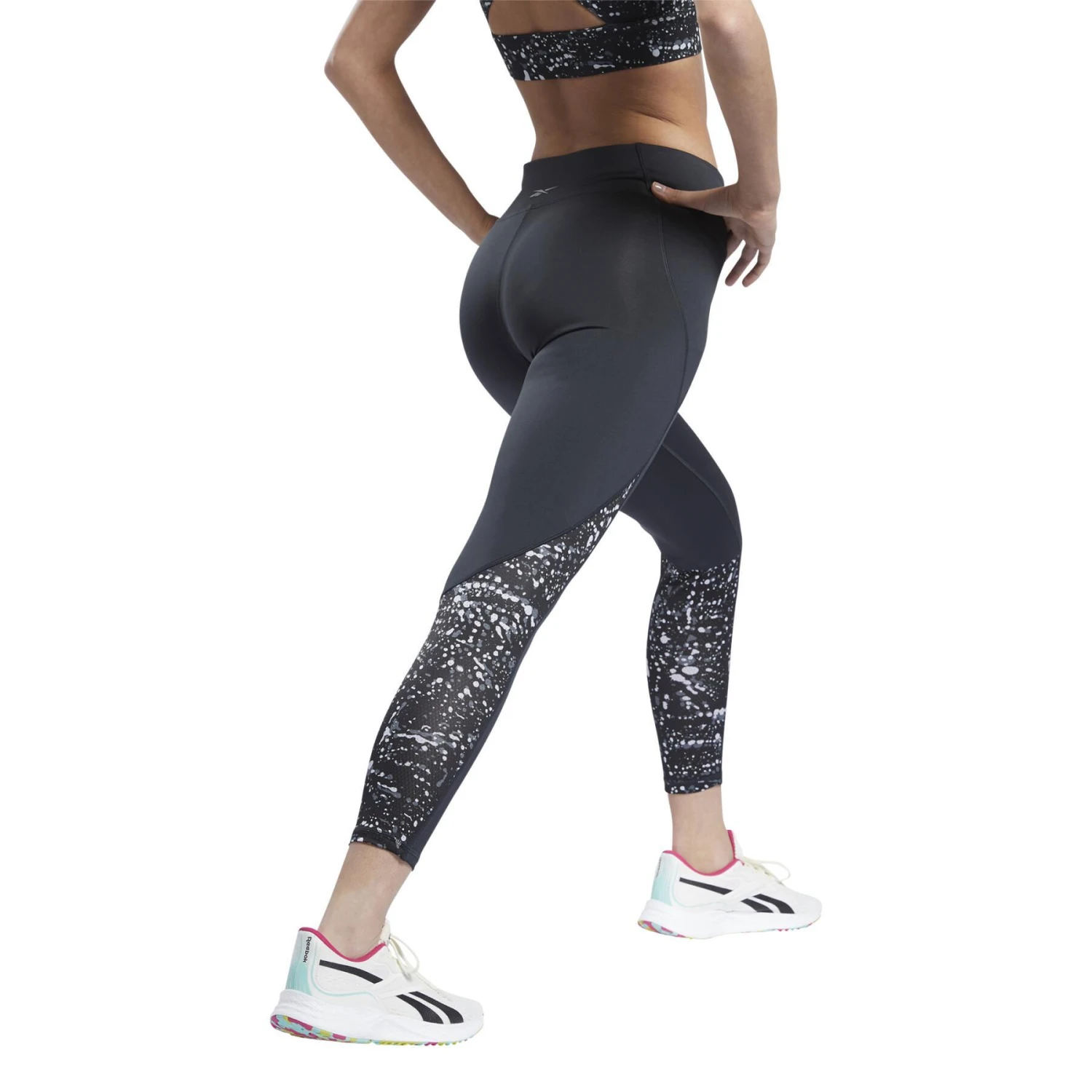 Dameslegging Reebok Running Printed 7 Dameslegging Reebok Running Printed - Afbeelding 5