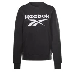 Sweatshirt Vrouw Reebok Identity Logo Fleece 12 Sweatshirt Vrouw Reebok Identity Logo Fleece -Dames Sportkleding Winkel gs9378 app photo standard white