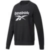 Sweatshirt Vrouw Reebok Identity Logo Fleece -Dames Sportkleding Winkel gs9378 app virtual standard white