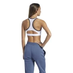 Damesbeha Reebok Lux Racer Medium-Impact Sports -Dames Sportkleding Winkel gt2901 app on model back white