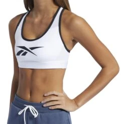 Damesbeha Reebok Lux Racer Medium-Impact Sports -Dames Sportkleding Winkel gt2901 app on model detail 1 white