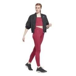 Dameslegging Reebok Bicolore Studio 16 Dameslegging Reebok Bicolore Studio -Dames Sportkleding Winkel gu3269 app on model side white