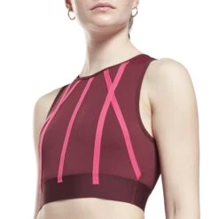 Damestop Reebok à Bandes Studio -Dames Sportkleding Winkel gu5828 app on model detail 1 white