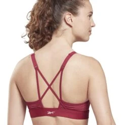 Damesbeha Zonder Bandjes Reebok Les Mills® Lux -Dames Sportkleding Winkel h08976 app on model detail 2 white