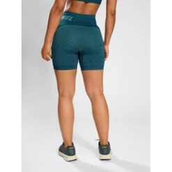 Naadloze Shorts Voor Dames Hummel Christel -Dames Sportkleding Winkel hummel 213755 6124 green 7