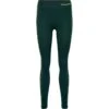 Naadloze Legging Voor Dames Hummel Zone -Dames Sportkleding Winkel hummel 221792 6186 green 1