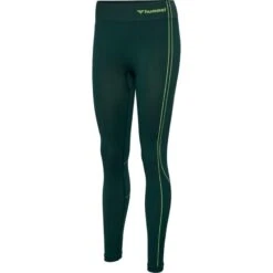 Naadloze Legging Voor Dames Hummel Zone -Dames Sportkleding Winkel hummel 221792 6186 green 3