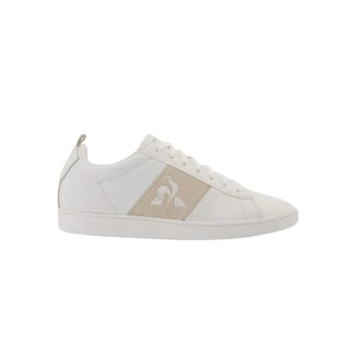 Damestrainers Le Coq Sportif Courtclassic W Premium -Dames Sportkleding Winkel le coq sportif 2320449 optical white tur 1