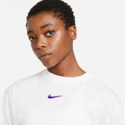 Dames T-shirt Jurk Nike Essentials -Dames Sportkleding Winkel nike dj4123 100 phsym001
