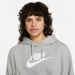 Dames Sweatshirt Met Capuchon Nike Sportswear Club -Dames Sportkleding Winkel nike dq5850 063 phsym001