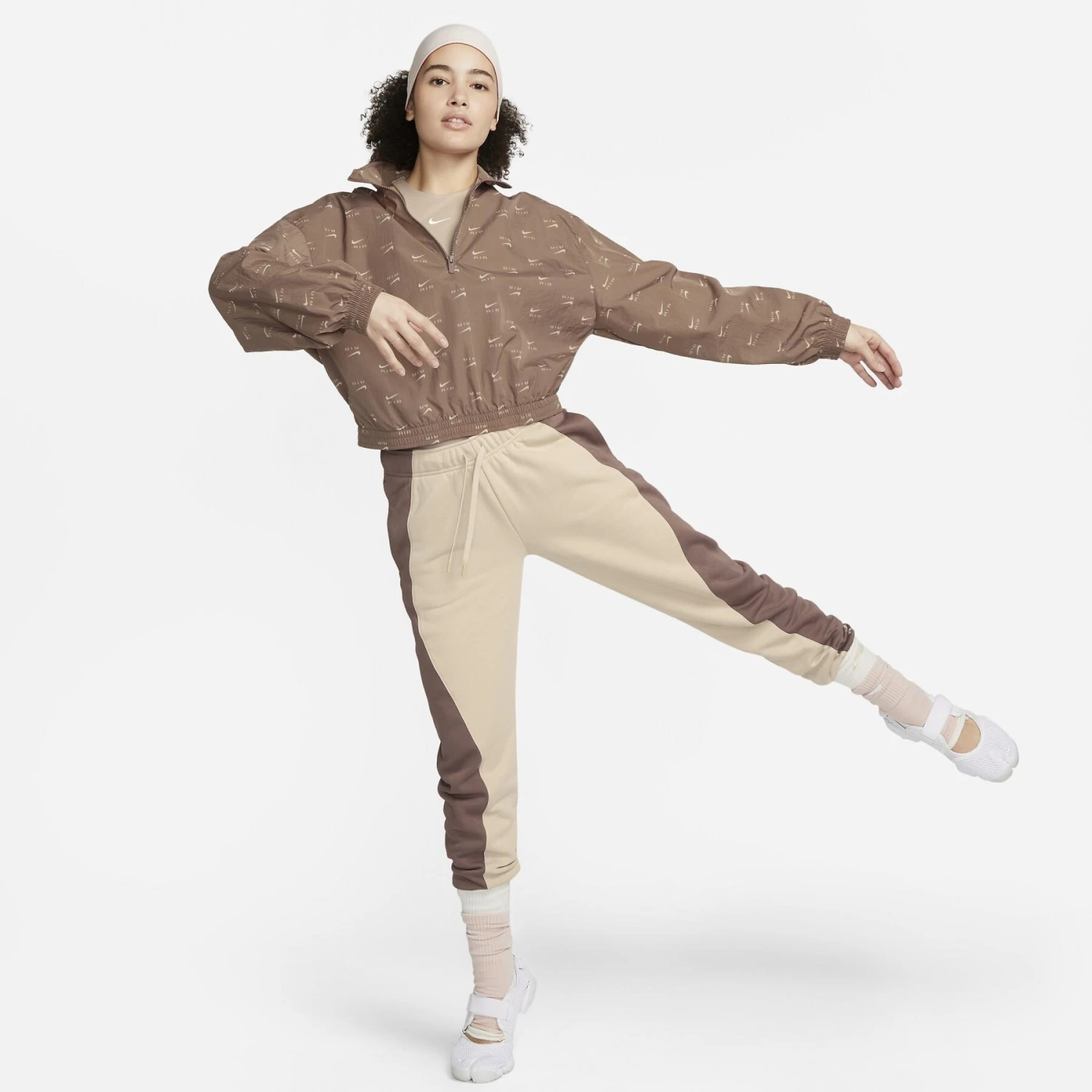 Jogging Vrouw Nike Air Fleece Mid-Rise 4 Jogging Vrouw Nike Air Fleece Mid-Rise - Afbeelding 2