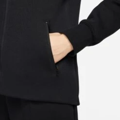 Dames Trainingsjas Met Kap Nike Tech Fleece Windrunner -Dames Sportkleding Winkel nike fb8338 010 phsym002