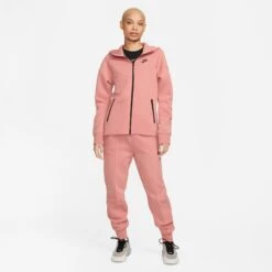 Dames Trainingsjack Met Capuchon Nike Tech Fleece Windrunner -Dames Sportkleding Winkel nike fb8338 618 phsym005