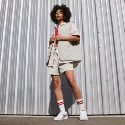 Damestrainers Nike Court Vision Low -Dames Sportkleding Winkel nike fq7628 100 phsym002