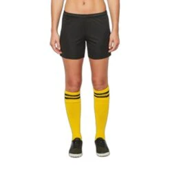 Wedstrijdshorts Voor Dames Proact 25 Wedstrijdshorts Voor Dames Proact -Dames Sportkleding Winkel pa1024 black 3